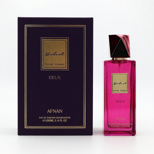 Modest Deux by Afnan, 3.4 oz Eau de Parfum Spray for Women Afnan