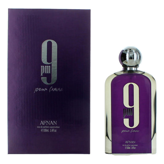 9 PM by Afnan, 3.4 oz Eau De Parfum Spray for Women Afnan