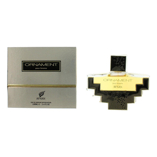 Ornament Pour Femme by Afnan, 3.4 oz Eau De Parfum Spray for Women Afnan