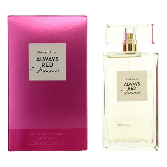 Always Red Femme by Elizabeth Arden, 3.3 oz Eau De Toilette Spray for Women Elizabeth Arden