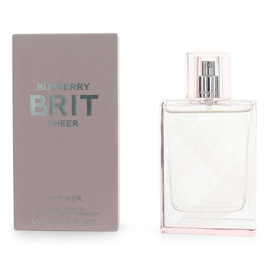 Brit Sheer by Burberry, 1.6 oz Eau De Toilette Spray for Women Burberry