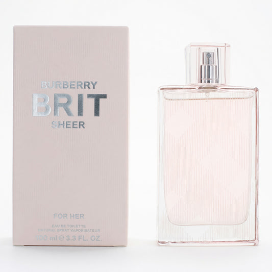 Brit Sheer by Burberry, 3.3 oz Eau De Toilette Spray for Women Burberry