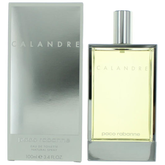 Calandre by Paco Rabanne, 3.4 oz Eau De Toilette Spray for Women Paco Rabanne
