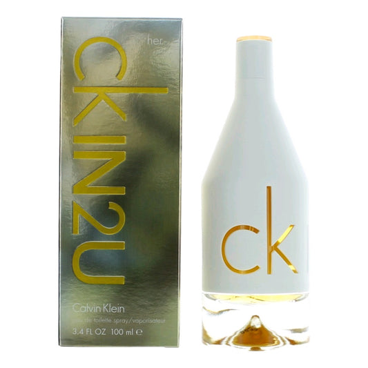 CK IN2U by Calvin Klein, 3.4 oz Eau De Toilette Spray for Women Calvin Klein