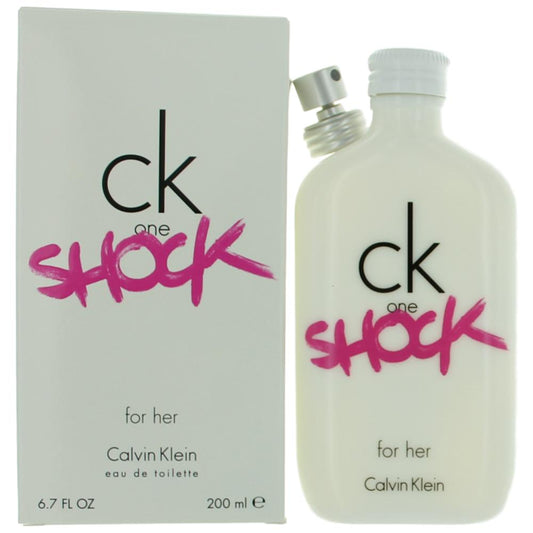 CK One Shock by Calvin Klein, 6.7 oz Eau De Toilette Spray for Women Calvin Klein