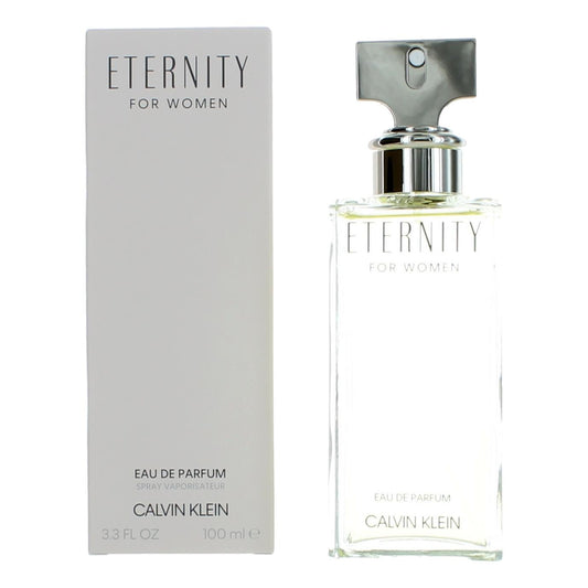 Eternity by Calvin Klein, 3.3 oz Eau De Parfum Spray for Women Calvin Klein