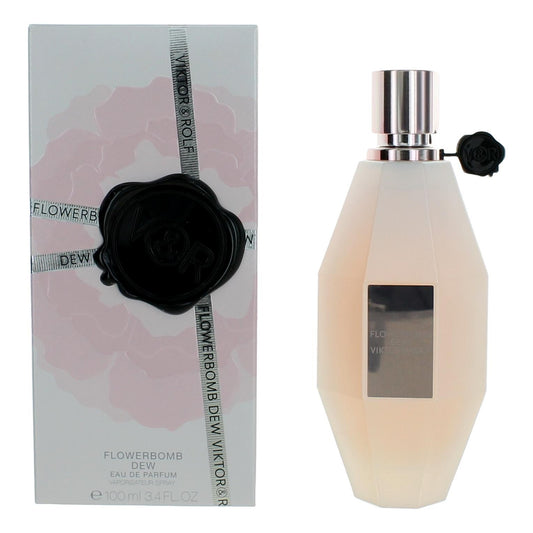 Flowerbomb Dew by Viktor & Rolf, 3.4 oz Eau De Parfum Spray for Women Viktor & Rolf