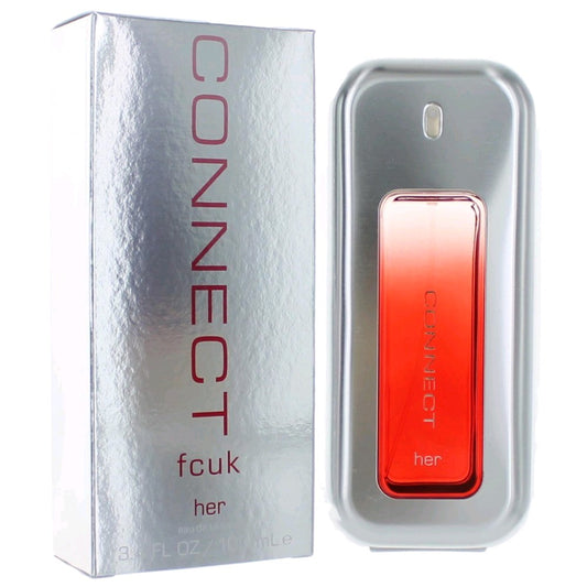 FCUK Connect by French Connection, 3.4 oz Eau De Toilette Spray for Women French Connection