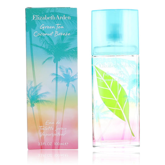 Green Tea Coconut Breeze by Elizabeth Arden, 3.3 oz Eau De Toilette spray for Women Elizabeth Arden