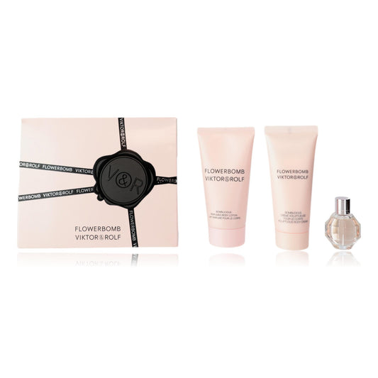 Flowerbomb by Viktor & Rolf, 3 Piece Mini Set for Women Viktor & Rolf