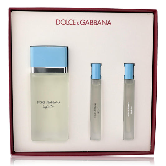 Light Blue by Dolce & Gabbana, 3 Piece Set for Women Dolce & Gabbana