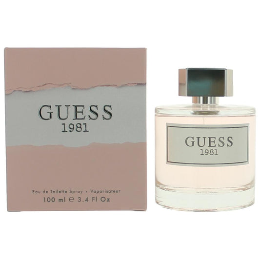 Guess 1981 by Guess, 3.4 oz Eau De Toilette Spray for Women Guess
