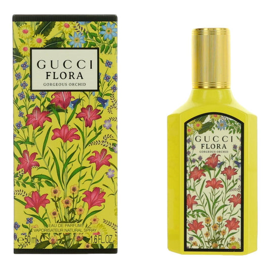 Flora Gorgeous Orchid by Gucci, 1.6 oz Eau de Parfum Spray for Women Gucci