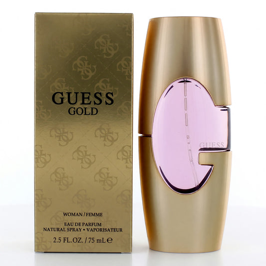 Guess Gold by Parlux, 2.5 oz Eau De Parfum Spray for Women Guess