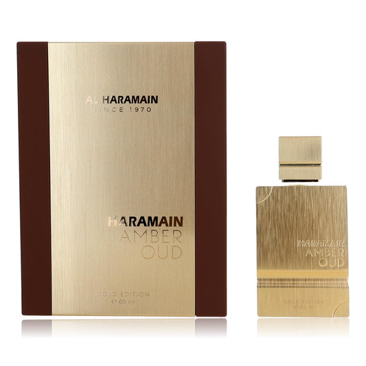 Amber Oud Gold Edition by Al Haramain, 2 oz Eau De Parfum Spray Unisex Al Haramain
