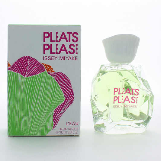 Pleats Please L'eau by Issey Miyake, 3.4 oz Eau De Toilette Spray for Women Issey Miyake