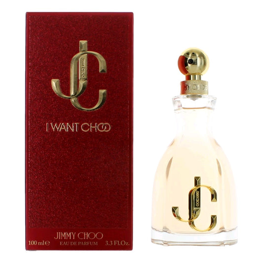I Want Choo by Jimmy Choo, 3.3 oz Eau De Parfum Spray for Women Jimmy Choo