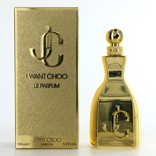 I Want Choo Le Parfum by Jimmy Choo, 3.3 oz Parfum Spray for Women Jimmy Choo