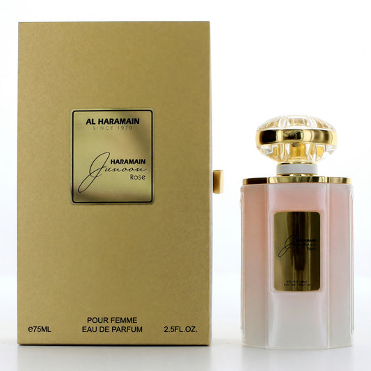 Junoon Rose by Al Haramain, 2.5 oz Eau De Parfum Spray for Women Al Haramain