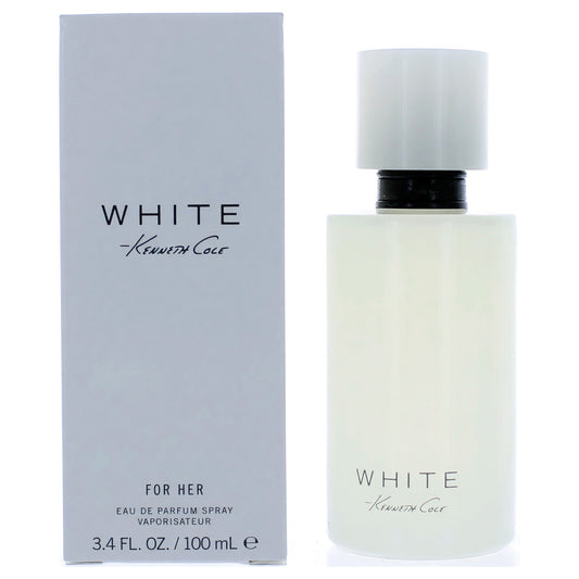 Kenneth Cole White by Kenneth Cole, 3.4 oz Eau De Parfum Spray for Women Kenneth Cole