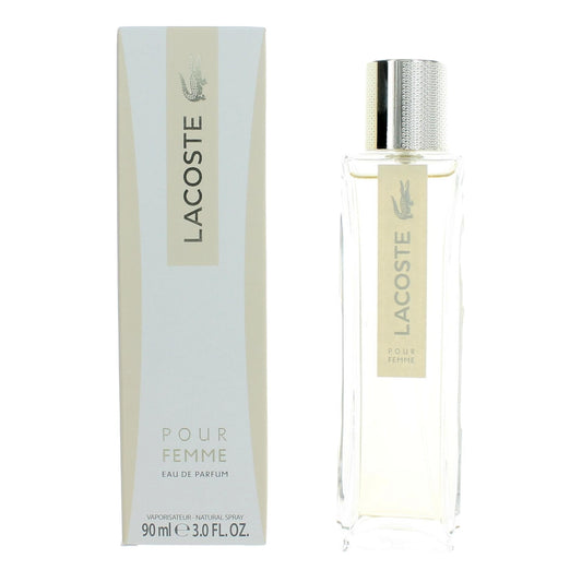 Lacoste Pour Femme by Lacoste, 3 oz Eau De Parfum Spray for Women Lacoste
