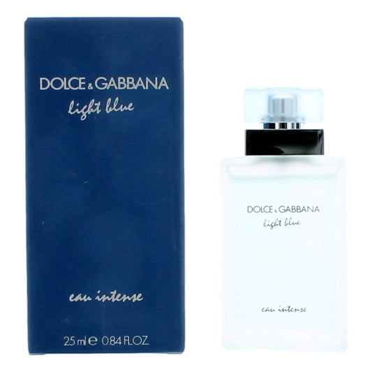 Light Blue Eau Intense by Dolce & Gabbana, 0.84 oz Eau De Parfum Spray for Women Dolce & Gabbana