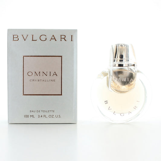 Omnia Crystalline by Bvlgari, 3.4 oz Eau De Toilette Spray for Women Bvlgari