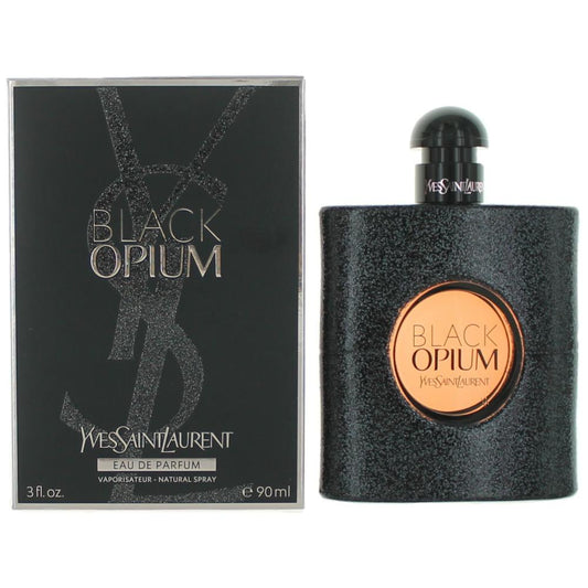 Black Opium by Yves Saint Laurent, 3 oz Eau De Parfum Spray for Women Yves Saint Laurent