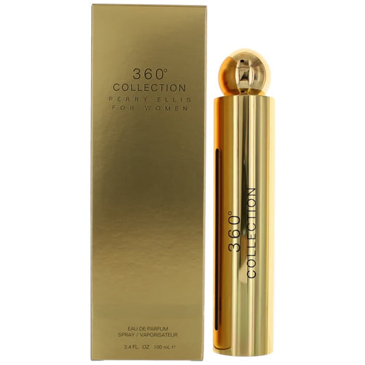 Perry Ellis 360 Collection by Perry Ellis, 3.4 oz Eau De Parfum Spray for Women Perry Ellis