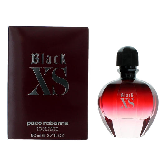 Black XS by Paco Rabanne, 2.7 oz Eau De Parfum Spray for Women Paco Rabanne
