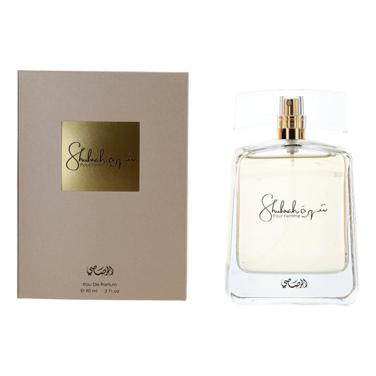 Shuhrah by Rasasi, 3 oz Eau de Parfum Spray for Women Rasasi