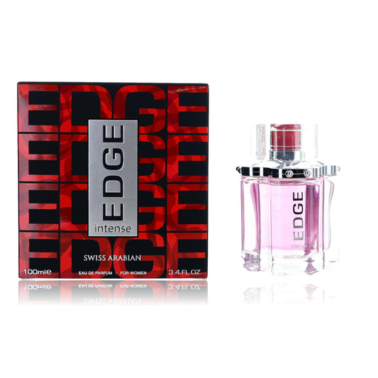 Edge Intense by Swiss Arabian, 3.4 oz Eau de Parfum Spray for Women Swiss Arabian