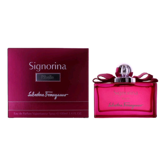 Signorina Ribelle by Salvatore Ferragamo, 3.4 oz Eau De Parfum Spray for Women Salvatore Ferragamo
