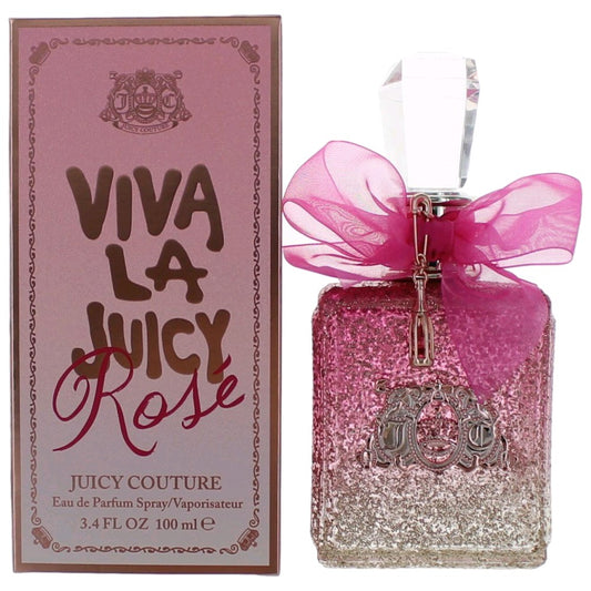 Viva La Juicy Rose by Juicy Couture, 3.4 oz Eau De Parfum Spray for Women Juicy Couture