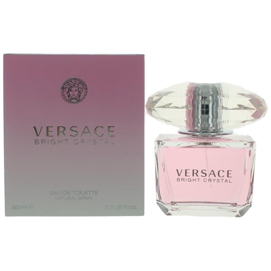 Versace Bright Crystal by Versace, 3 oz Eau De Toilette Spray for Women Versace