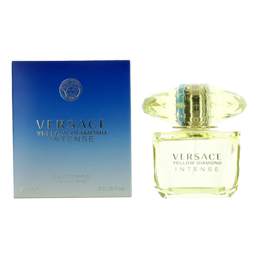 Versace Yellow Diamond Intense by Versace, 3 oz Eau De Parfum Spray for Women Versace