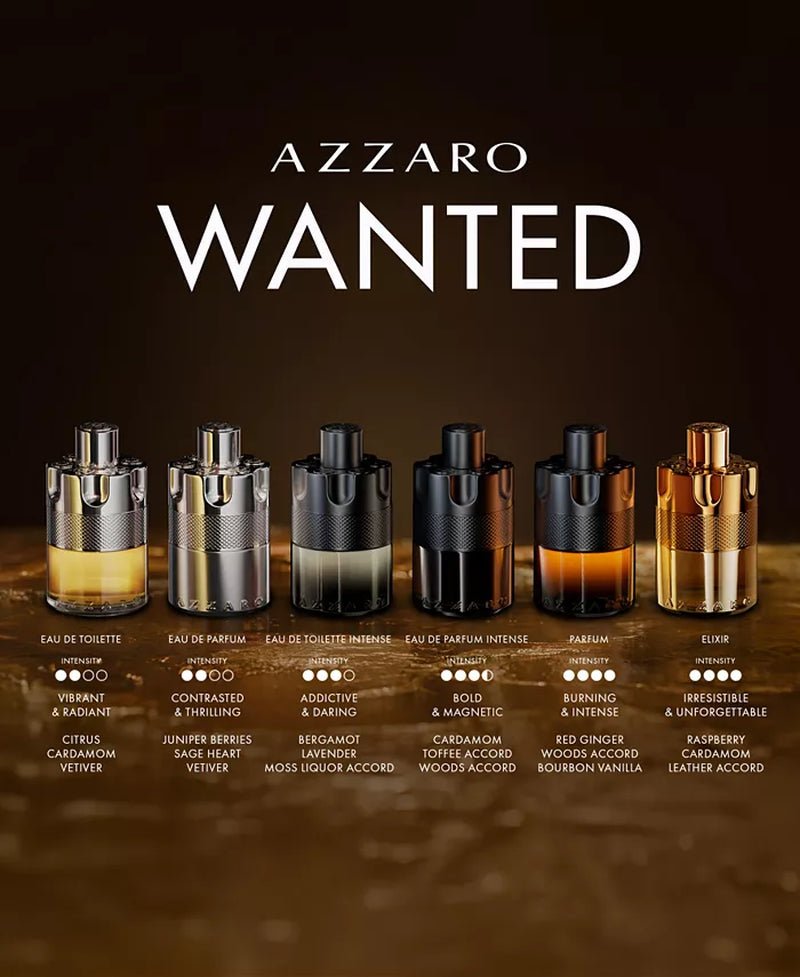 Azzaro Wanted Eau de Parfum Spray for Men – Confident & Sophisticated Fragrance - OPULENTIA
