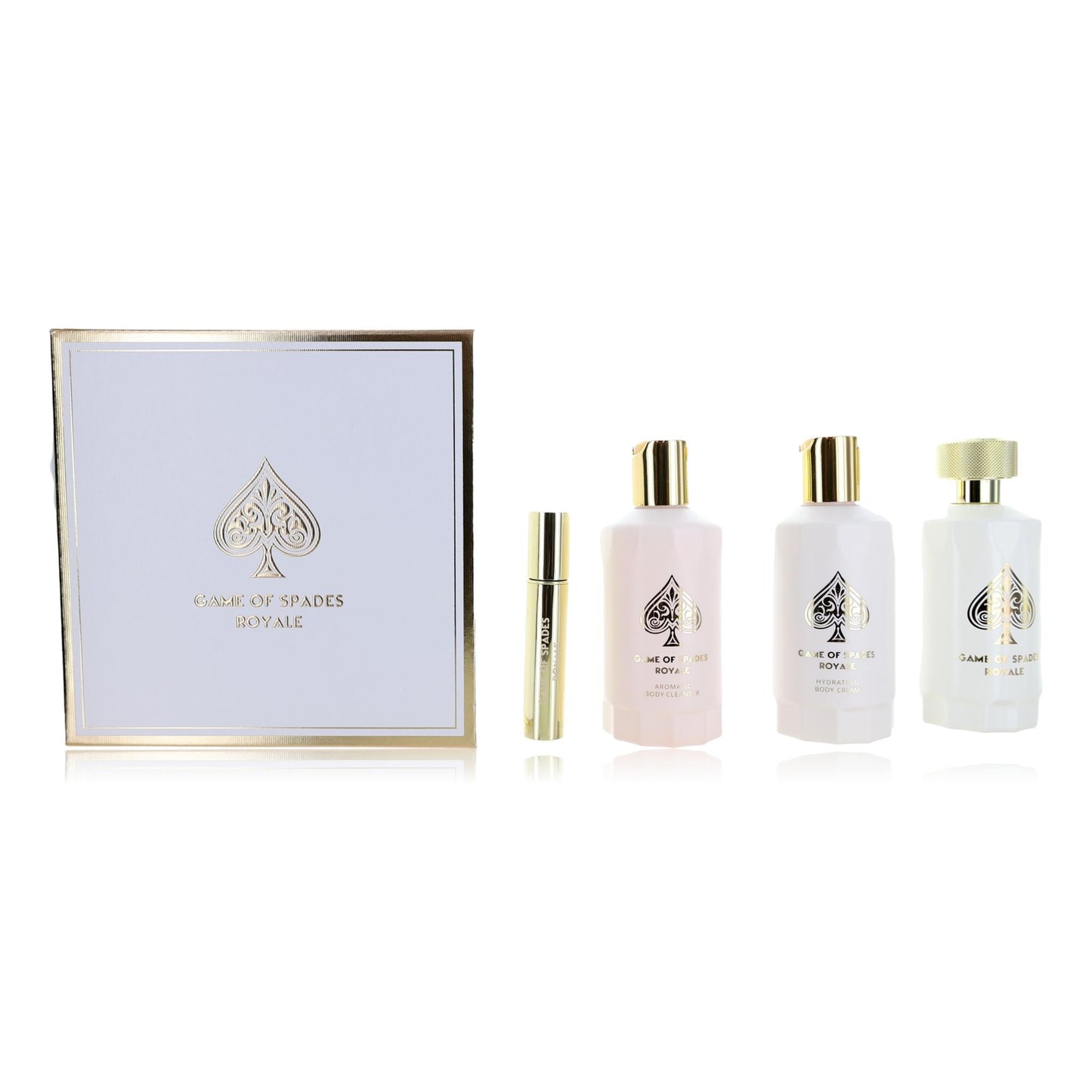 Game of Spades Royale by Jo Milano, 4 Piece Gift set Jo Milano