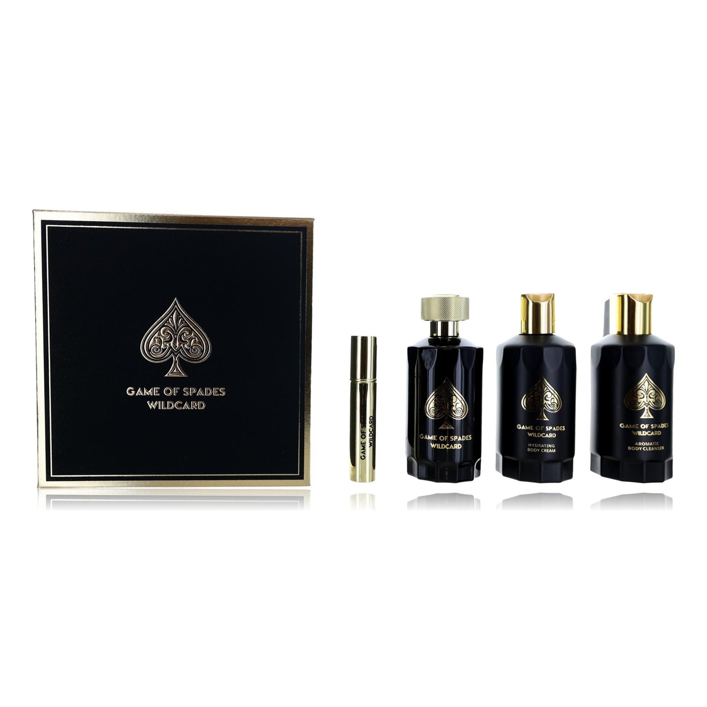 Game of Spades Wildcard by Jo Milano, 4 Piece Gift Set Jo Milano