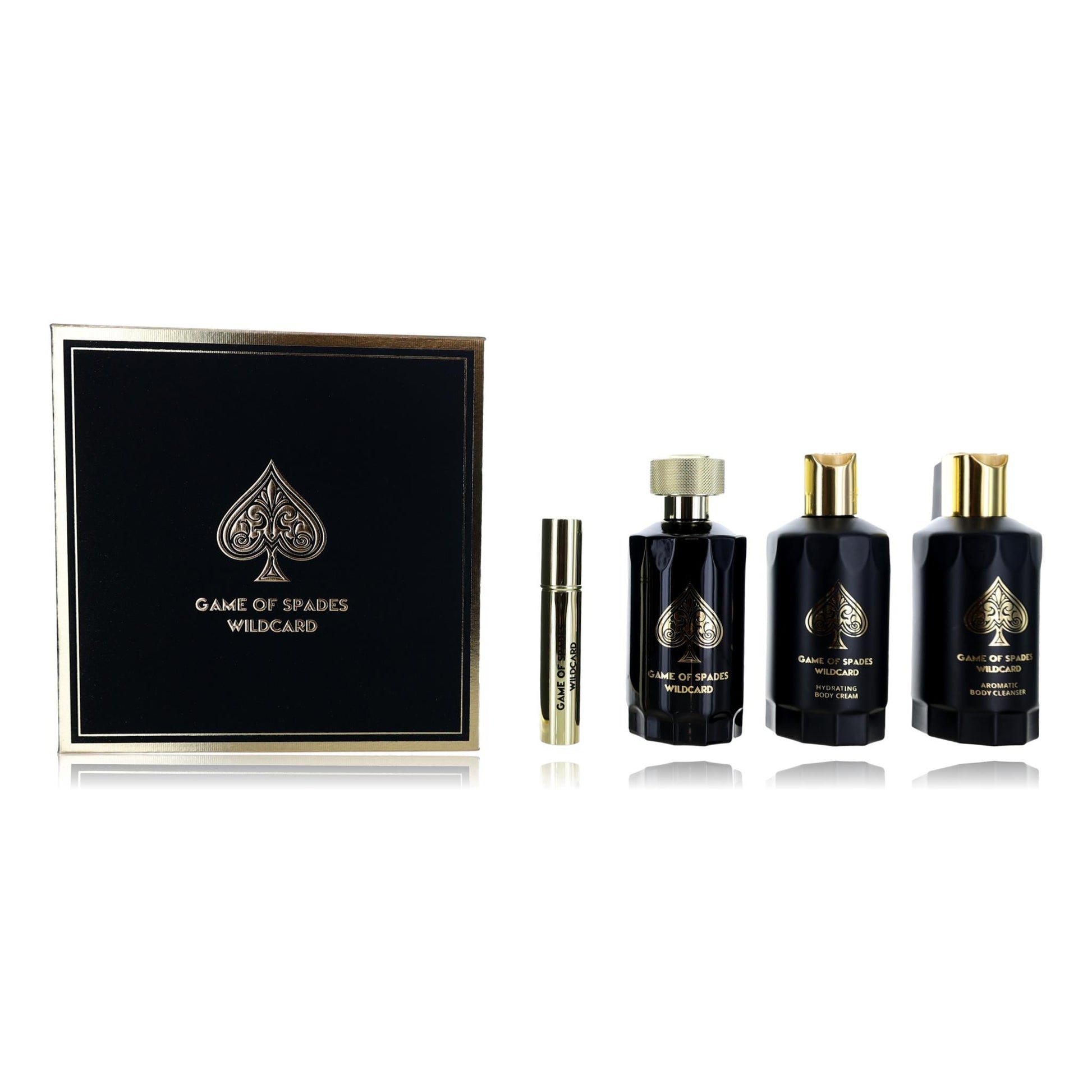 Game of Spades Wildcard by Jo Milano, 4 Piece Gift Set Jo Milano