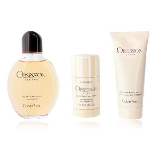 Obsession by Calvin Klein, 3 Piece Set for Men Calvin Klein