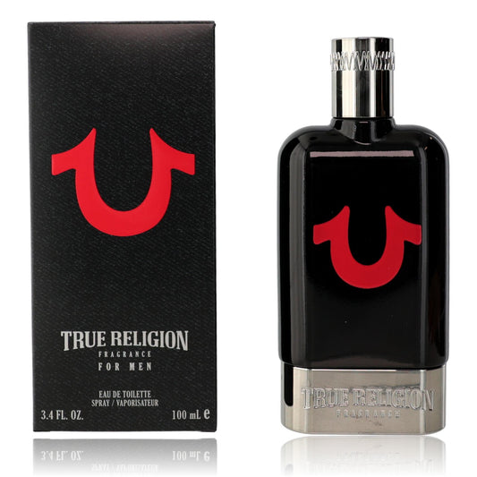 True Religion Black by True Religion, 3.4 oz Eau de Toilette Spray for Men true religion