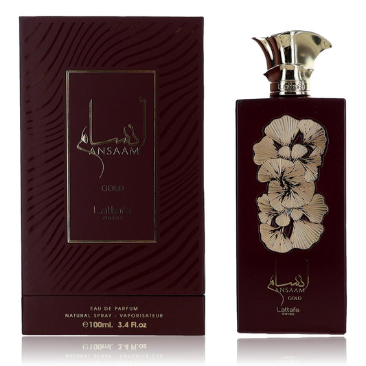 Ansaam Gold by Lattafa, 3.4 oz Eau de Parfum Spray for Women Lattafa