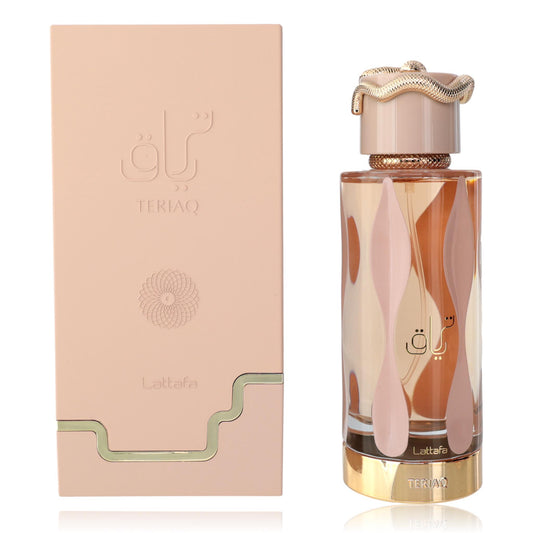 Teriaq by Lattafa, 3.4 oz Eau de Parfum Spray for Unisex Lattafa