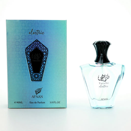 Electric Turathi by Afnan, 3 oz Eau de Parfum Spray for Unisex Afnan