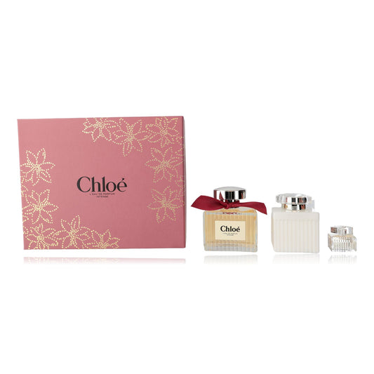 Chloe L'Eau De Parfum Intense by Chloe, 3 Piece Gift set for Women Chloe