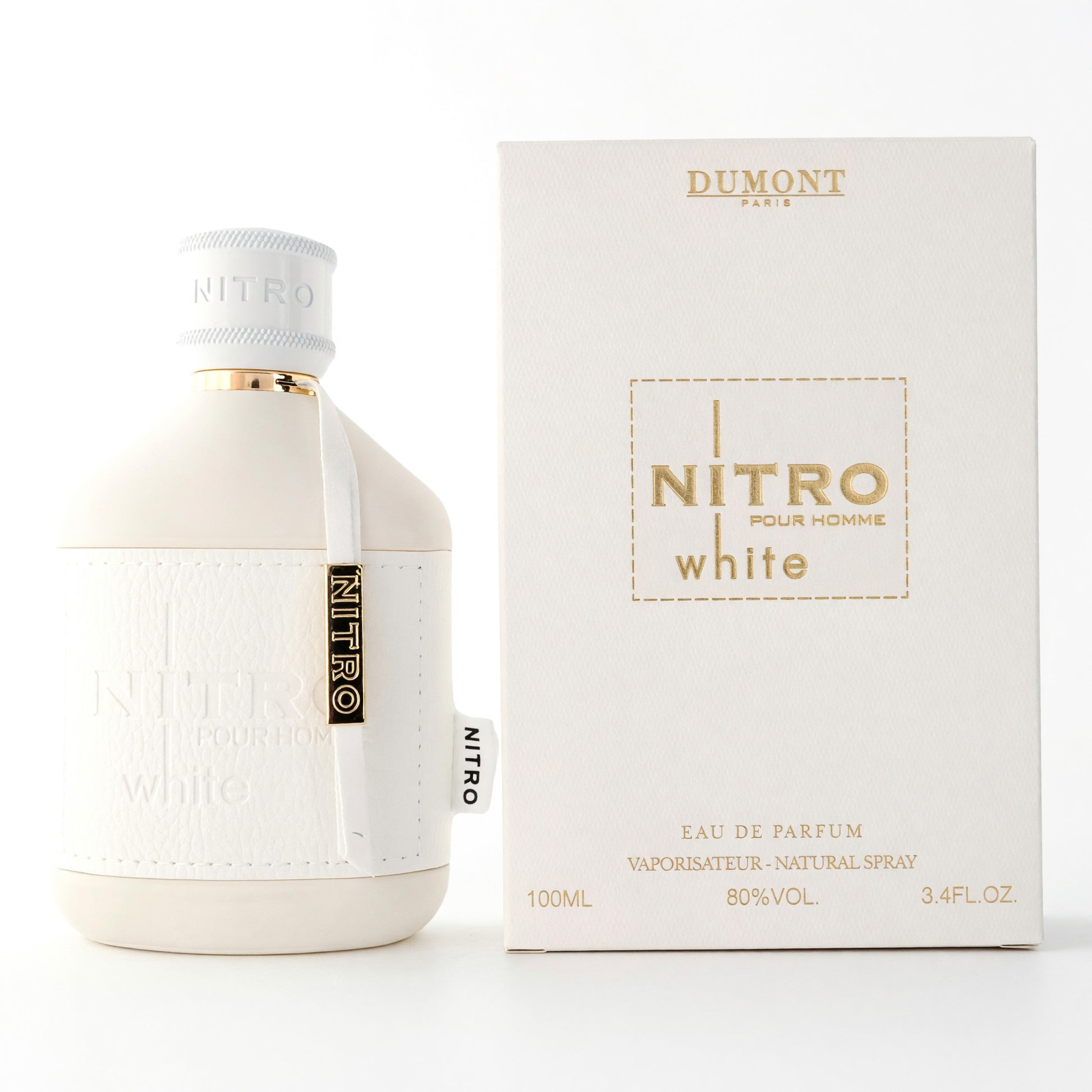  Nitro White by Dumont, 3.4 oz EDP Spray for Men 