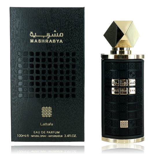 Mashrabya by Lattafa, 3.4 oz Eau de Parfum Spray for Unisex Lattafa