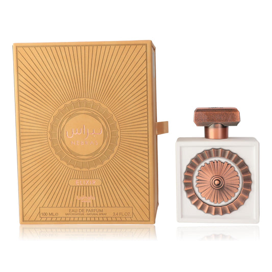 Nebras Elixir by Lattafa, 3.4 oz Eau de Parfum Spray for Unisex Lattafa