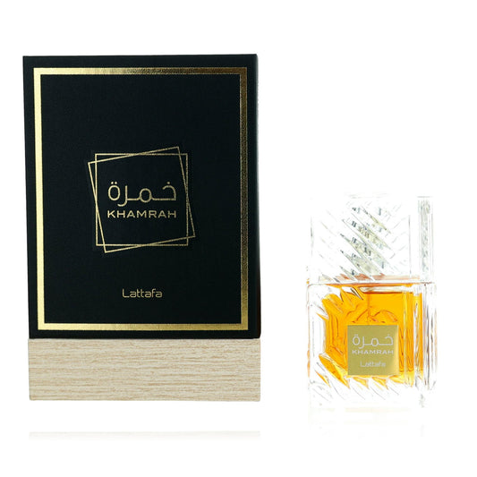 Khamrah by Lattafa, 3.4 oz Eau de Parfum Spray for Unisex Lattafa